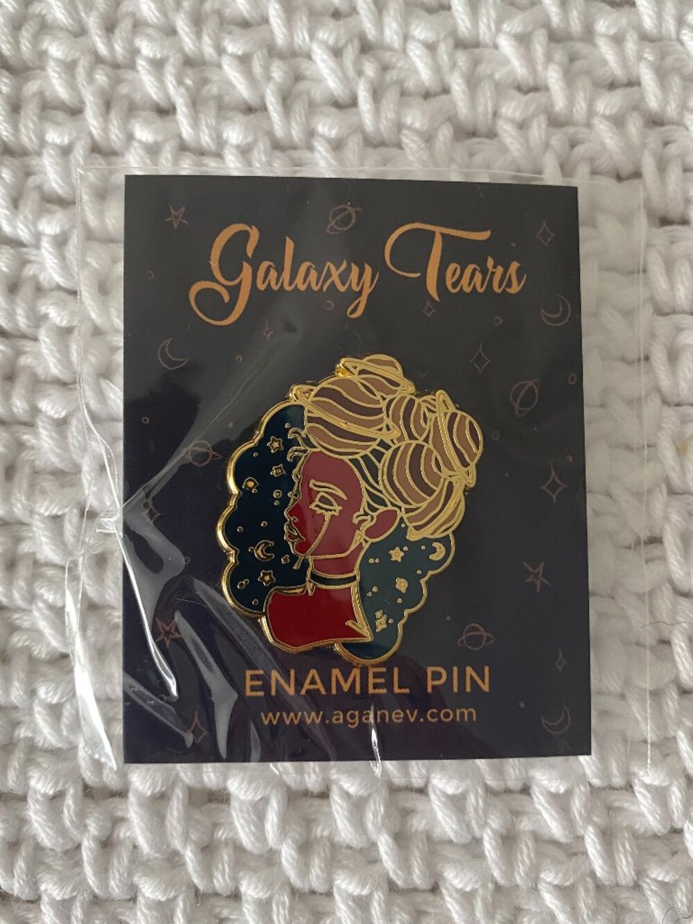 Angel Ganev (aganev) Galaxy Tears Enamel Pin